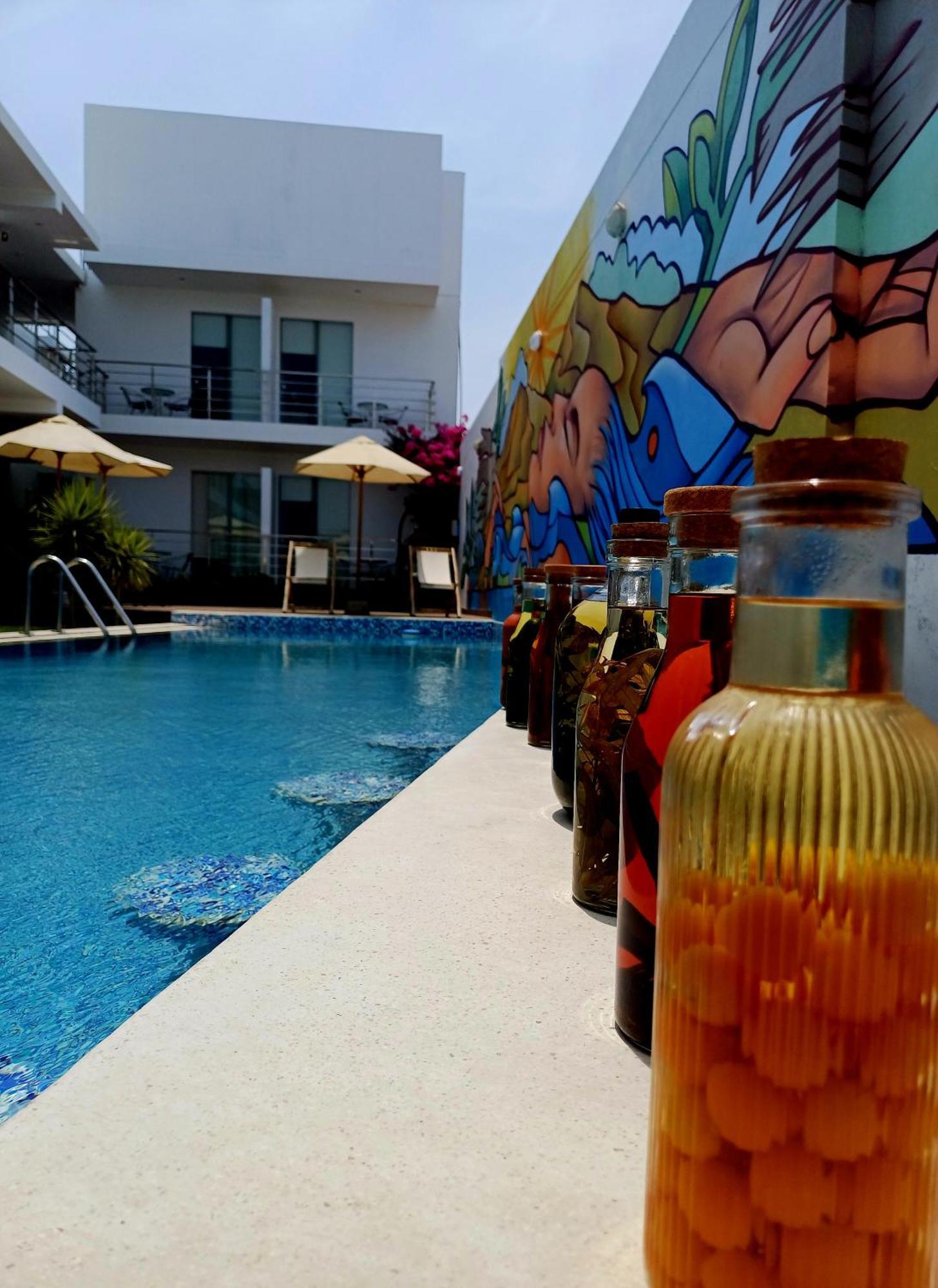 La Estancia Hotel Ика Экстерьер фото